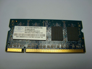 Памет за лаптоп DDR2 512MB PC2-4200 Nanya